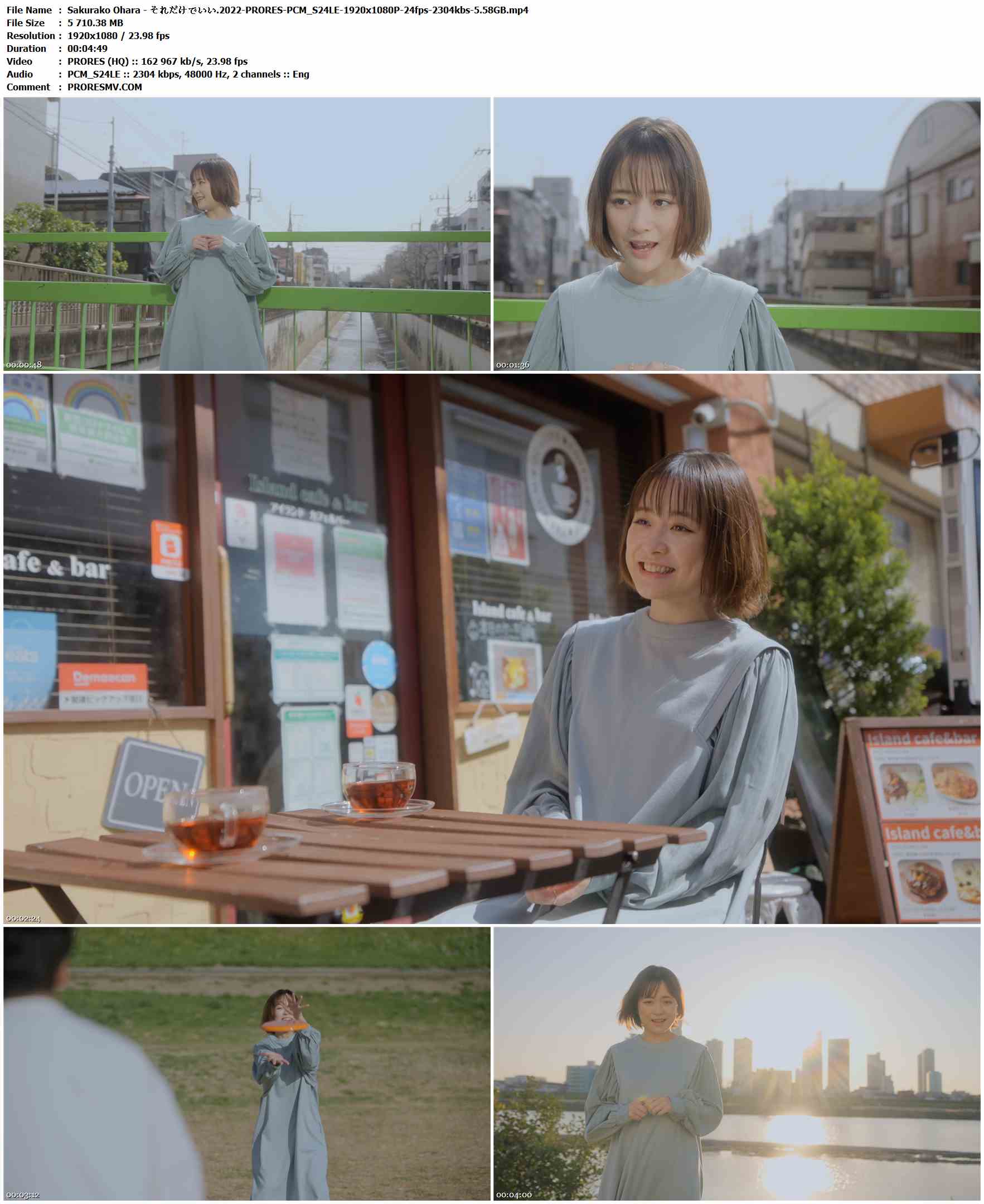 Sakurako Ohara - それだけでいい.2022-PRORES-PCM_S24LE-1920x1080P-24fps-2304kbs-5.58GB官方MV_高清MV